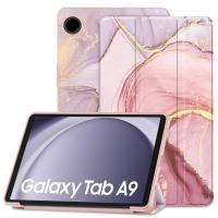 Dėklas Tech-Protect SmartCase Samsung  Tab A9 Plus Marble 